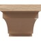Ekena Millwork 5"W x 10"D x 5"H Wide Mediterranean Rough Cedar Woodgrain TimberThane Corbel, Primed Tan CORUR05X10X05MEDRCPR - alternate 3